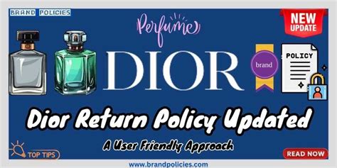 christian Dior return policy